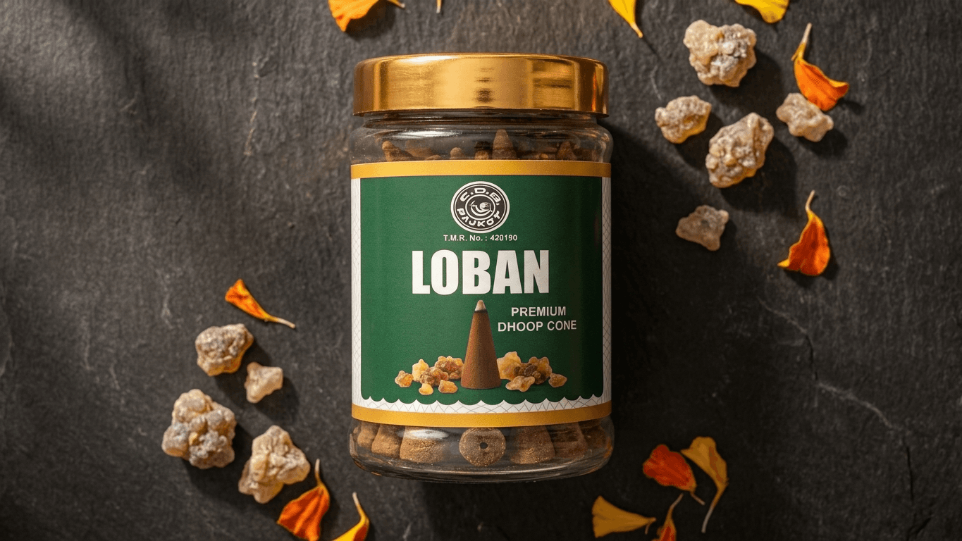 Loban Dhoop Cone